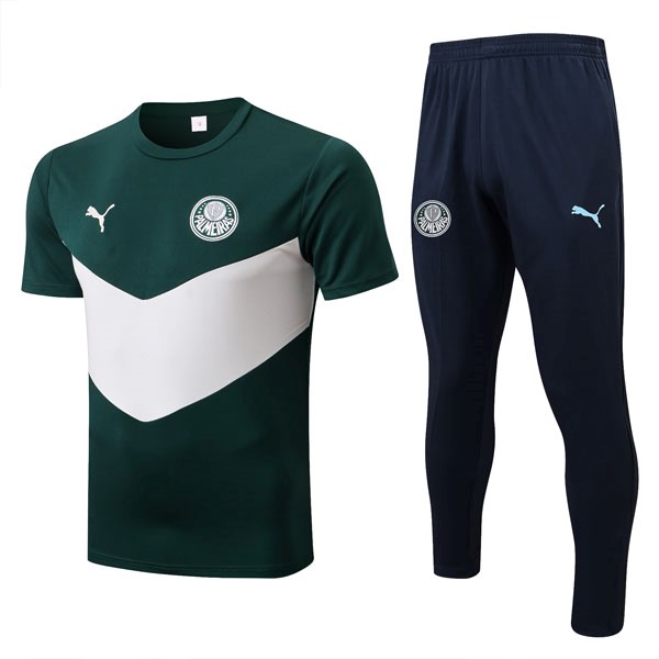 Camiseta Palmeiras Conjunto Completo 2022-2023 Verde Blanco